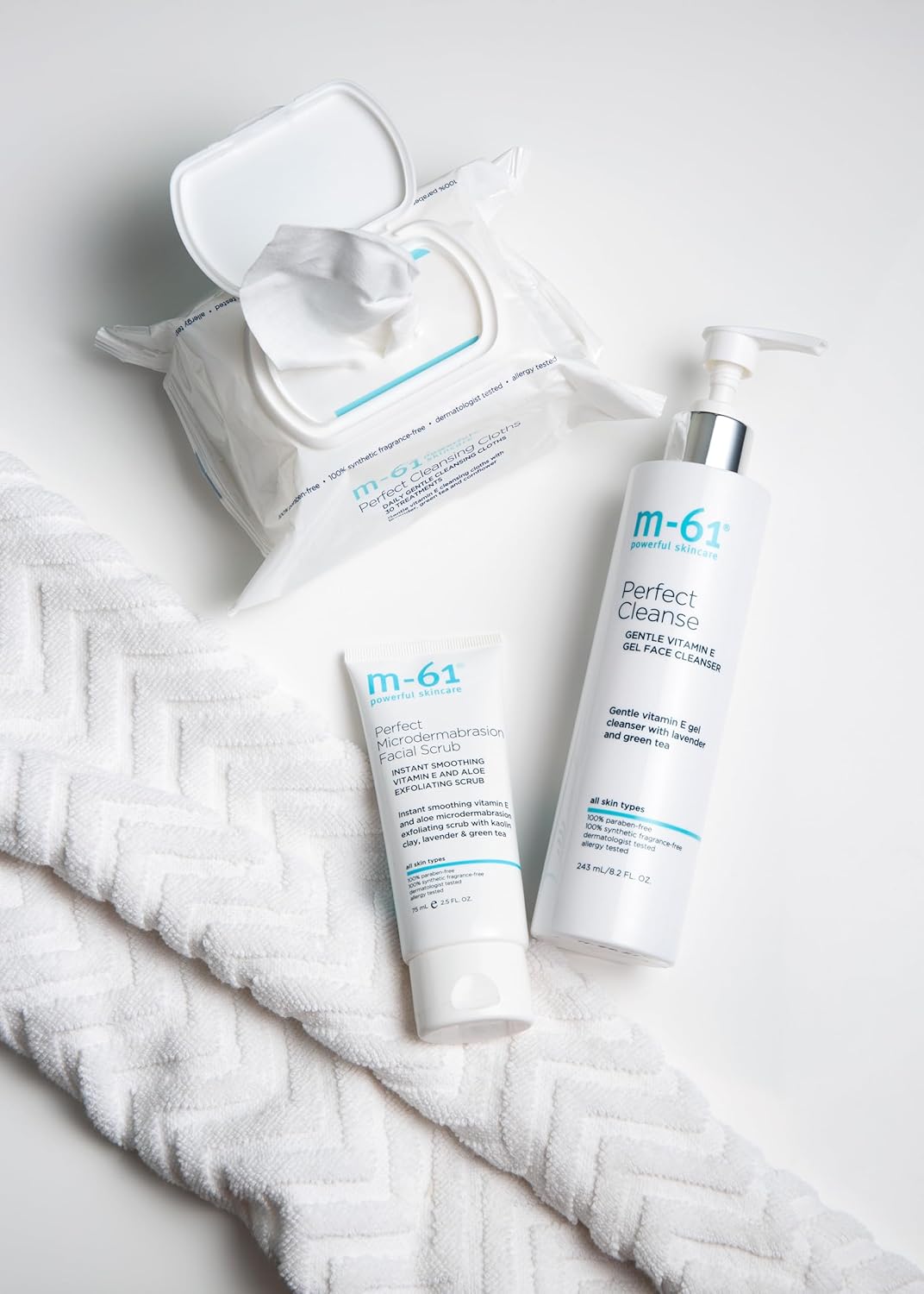 m-61 Perfect Microdermabrasion Facial Scrub | Instant Smoothing, Exfoliating Scrub With Vitamin E, Kaolin Clay, Aloe, 2.5 Fl Oz - Image 6