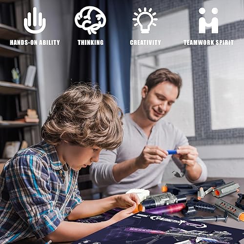 Miniatura 5 de Rifle de francotirador de juguete para pistolas Nerf, ametralladora automática, más de 100 estilos, pistola de juguete para niños de 8 a 12 años,