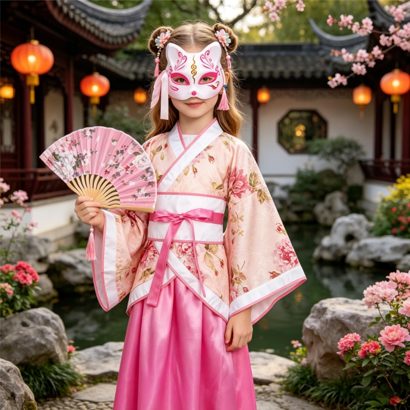 Mädchen Hanfu Kleid,Traditionelle Chinesische Kostüm,130/140/150cm