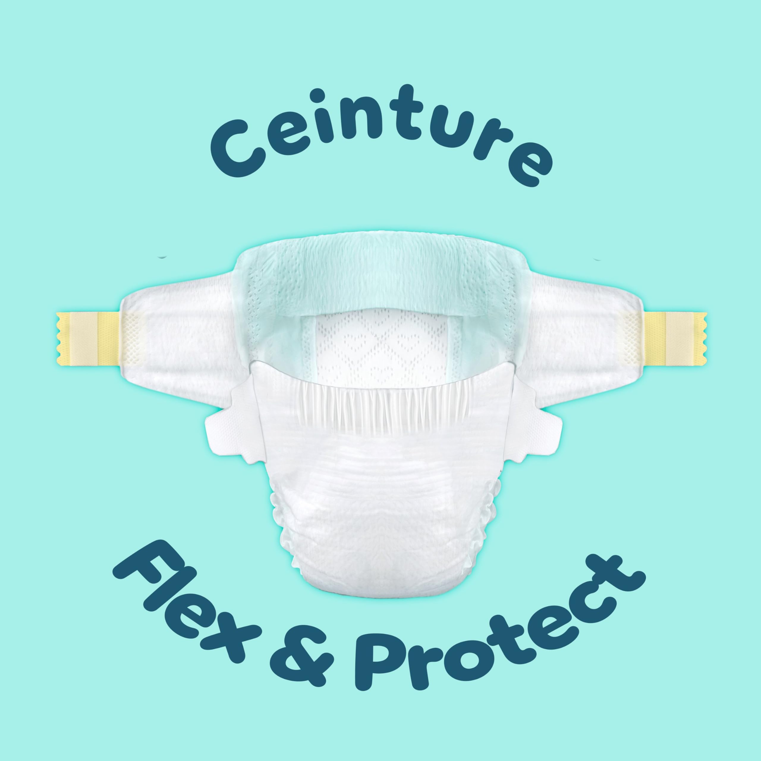 Pampers Premium Protection Taille 0, 30 Langes, 3kg, Notre N°1 Pour La Protection De La Peau Et Contre Les Fuites