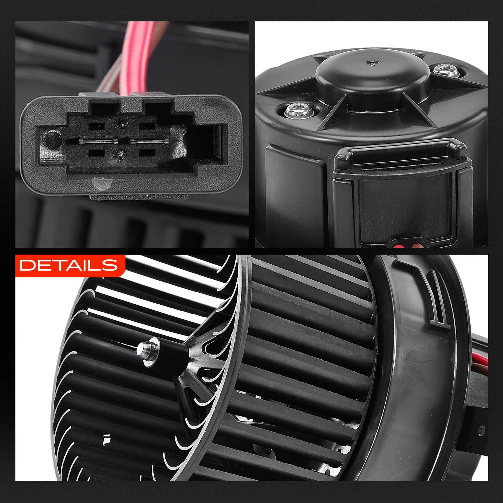 Frankberg Motor del ventilador interior 2 Polos 715248 | Compatible con: Giulietta 940
