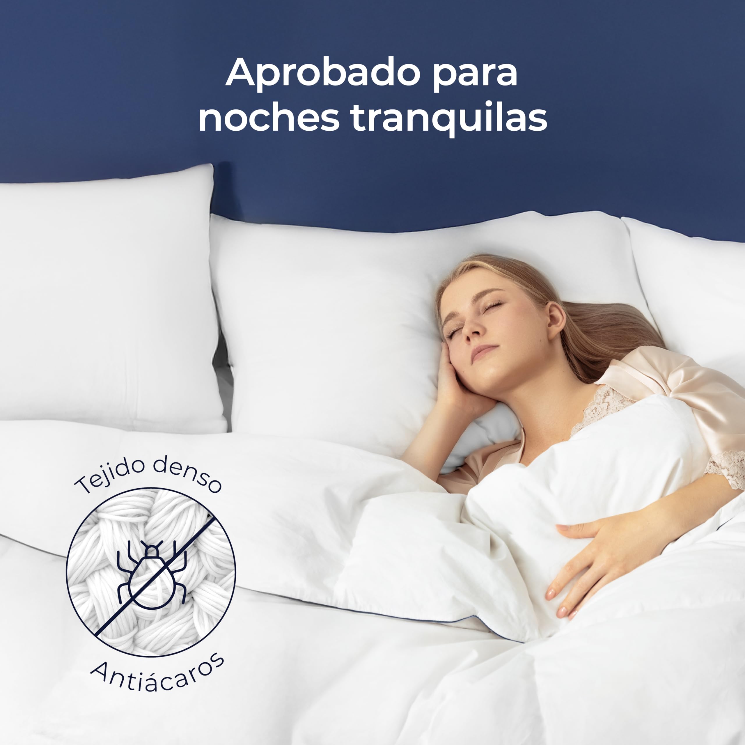 Dreamzie - Edredón de Plumas Ultracómodo Nordico Cama 135 - Duvet y Plumón de Pato 450gsm – Certificado Oeko-Tex, Downpass y RDS para Bienestar Animal