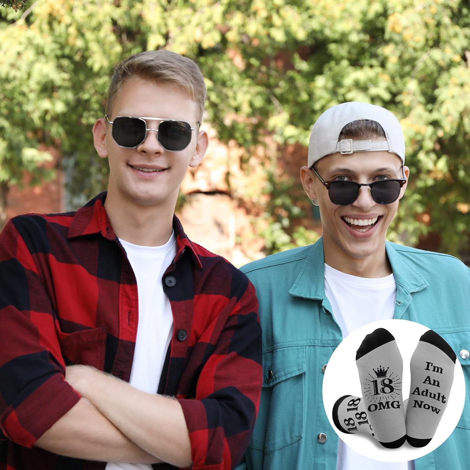 18th Birthday Gifts for Boys, 18 Year Old Boy Birthday Gifts Socks Christmas Valentines Present for Son Brother Friend - Image 3