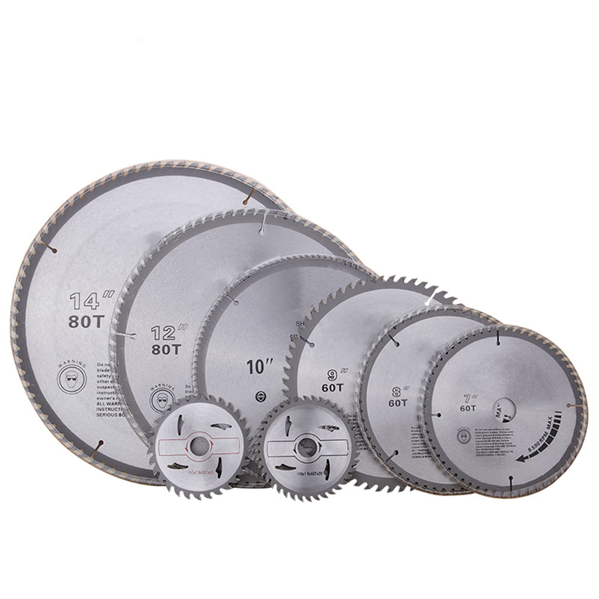 Hoja sierra circular Hojas de sierra de carburo Hoja sierra circular TCT 350 x 3.0 x 30mm (25.4mm) x 60/80/100/120T Hoja de sierra circular para cortes de madera metal y plástico,350 * 3.0 * 120t