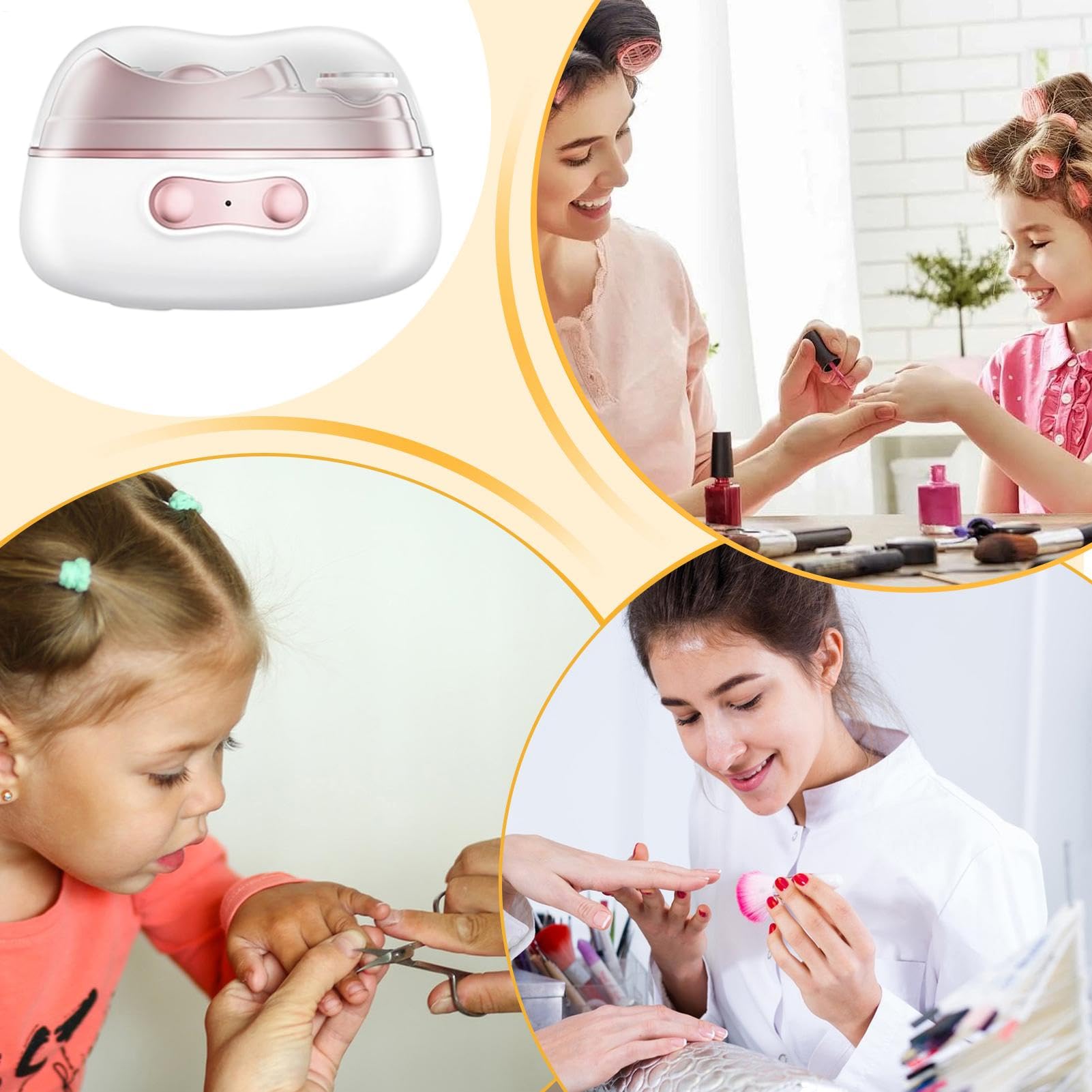 Cortauñas Inteligente Herramientas de Manicura Eléctricas con LED