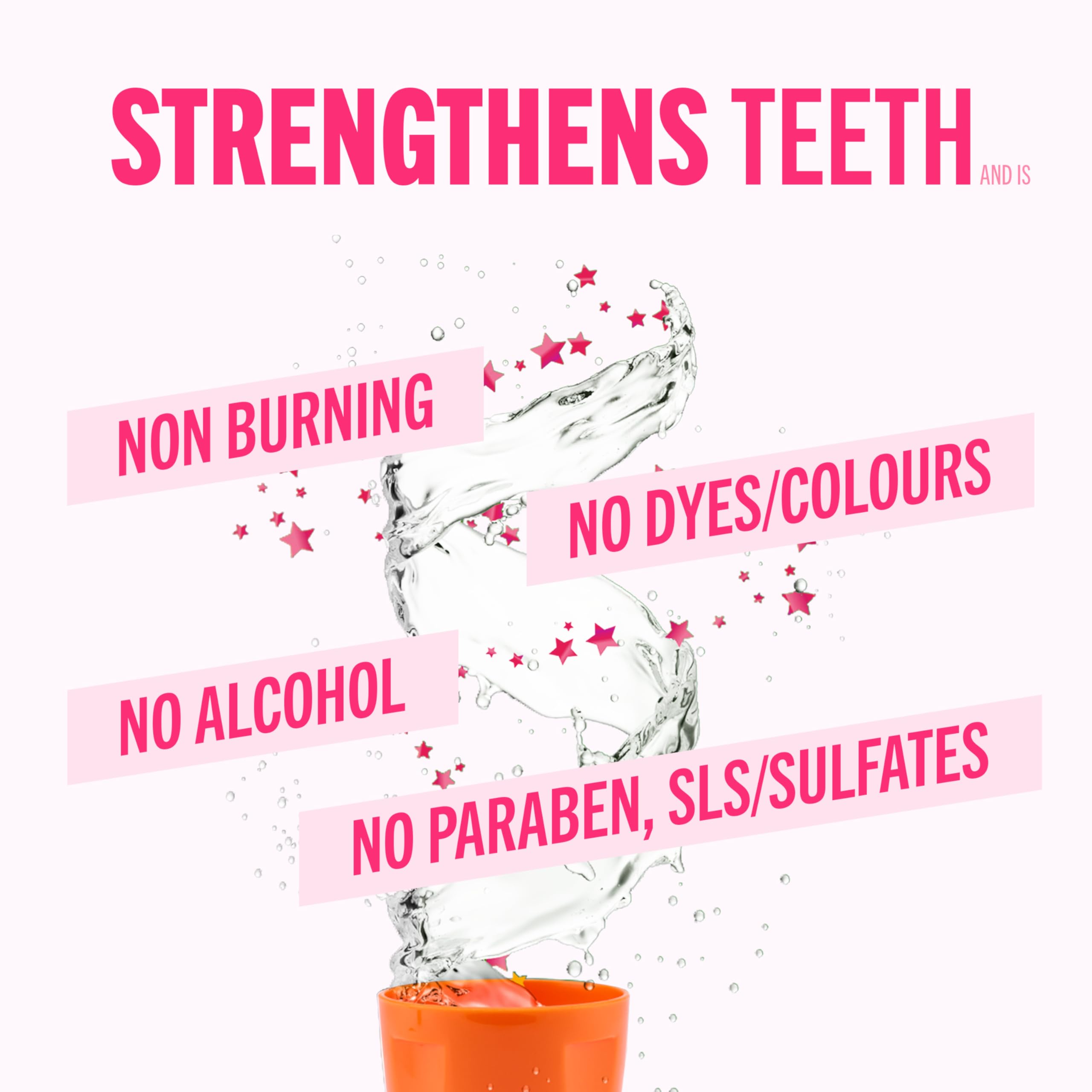 TheraBreath Anticavity Oral Rinse, Fights Cavities with Fluoride, Alcohol & Dye-Free Mouthwash, Certified Vegan, Halal, Kosher & Gluten-Free, Sparkle Mint, 473ml (Pack of 1) - 4