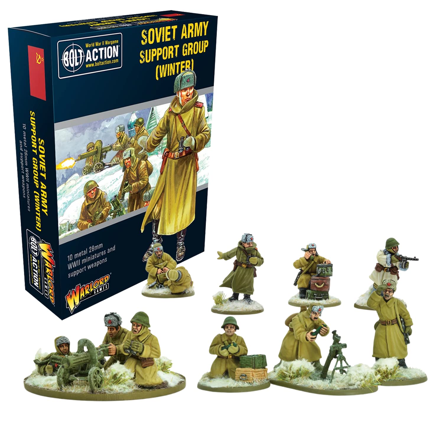 Buy Wargames Delivered Bolt Action Soviet Army Support Group (Winter