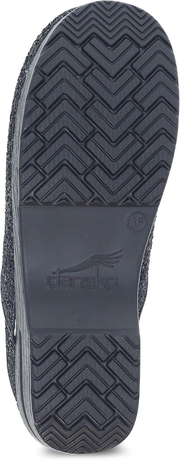 Dansko Professional Glitter Slip-On Clogs for Women
