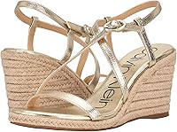 Vista 1 de Calvin Klein Sandalias de cuña Blairy 2 Canvas para mujer - Negro