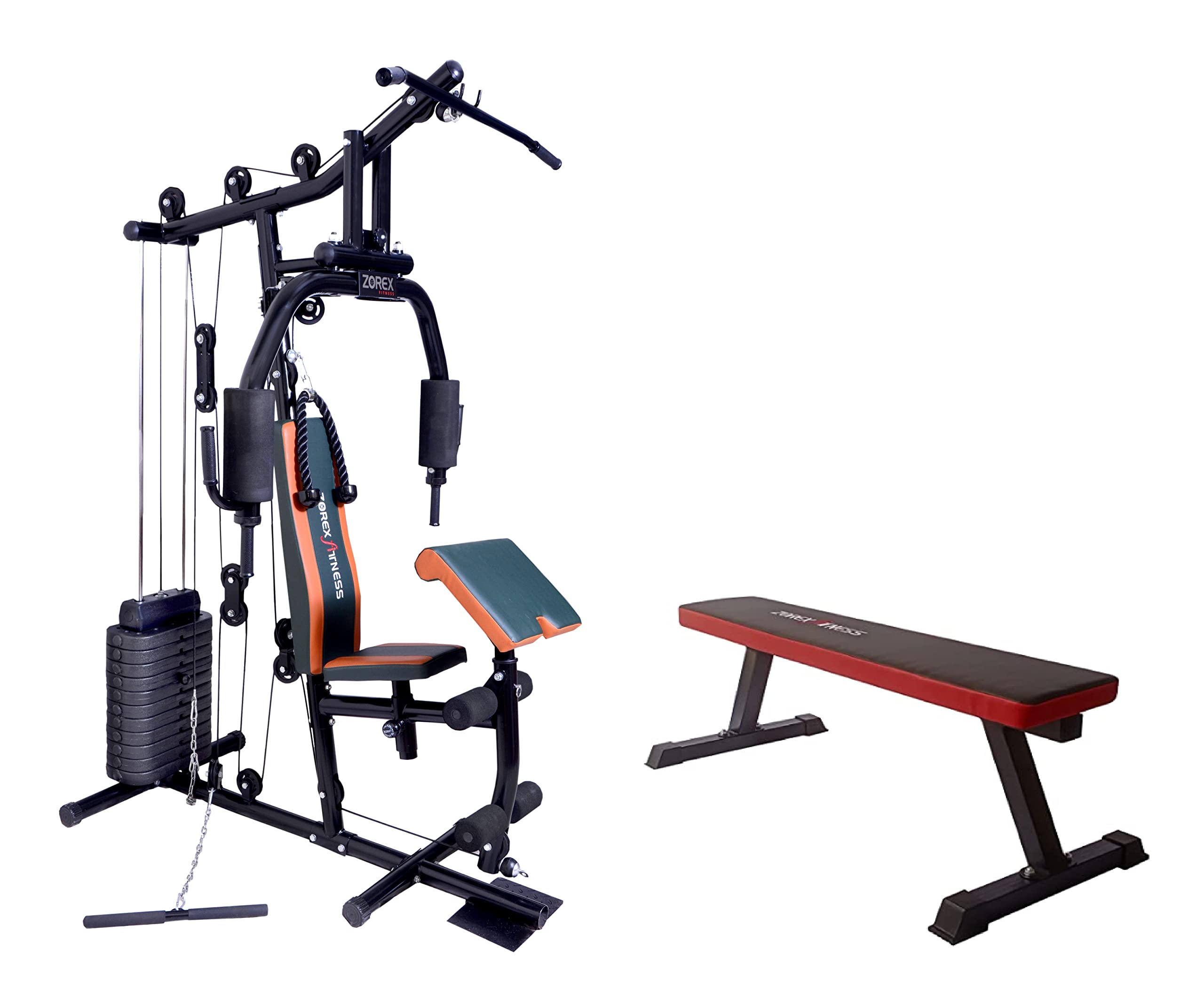 Zorex HGZ-1003 Other Home Gym Machine for Workout with Removable Preacher curl Attachment Combo ZF-109 Heavy Duty Flat Weight Bench - up to 400 kg Capacity Utility Exercise Bench for Weight Strength (B0BFW3SJFD) Amazon Price History, Amazon Price Tracker