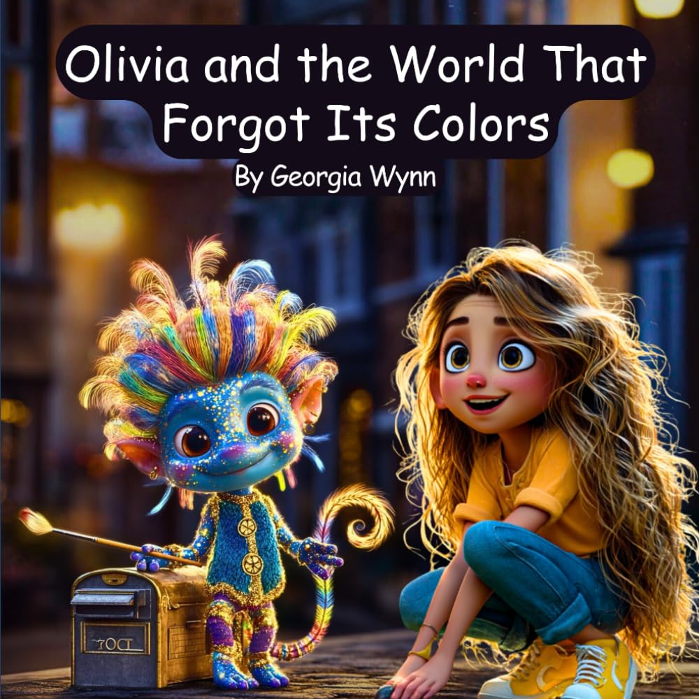 Olivia and the World That Forgot Its Colors: A Magical Story About Seeing Wonder in Everyday Moments (The Caring Kids Learning Series)