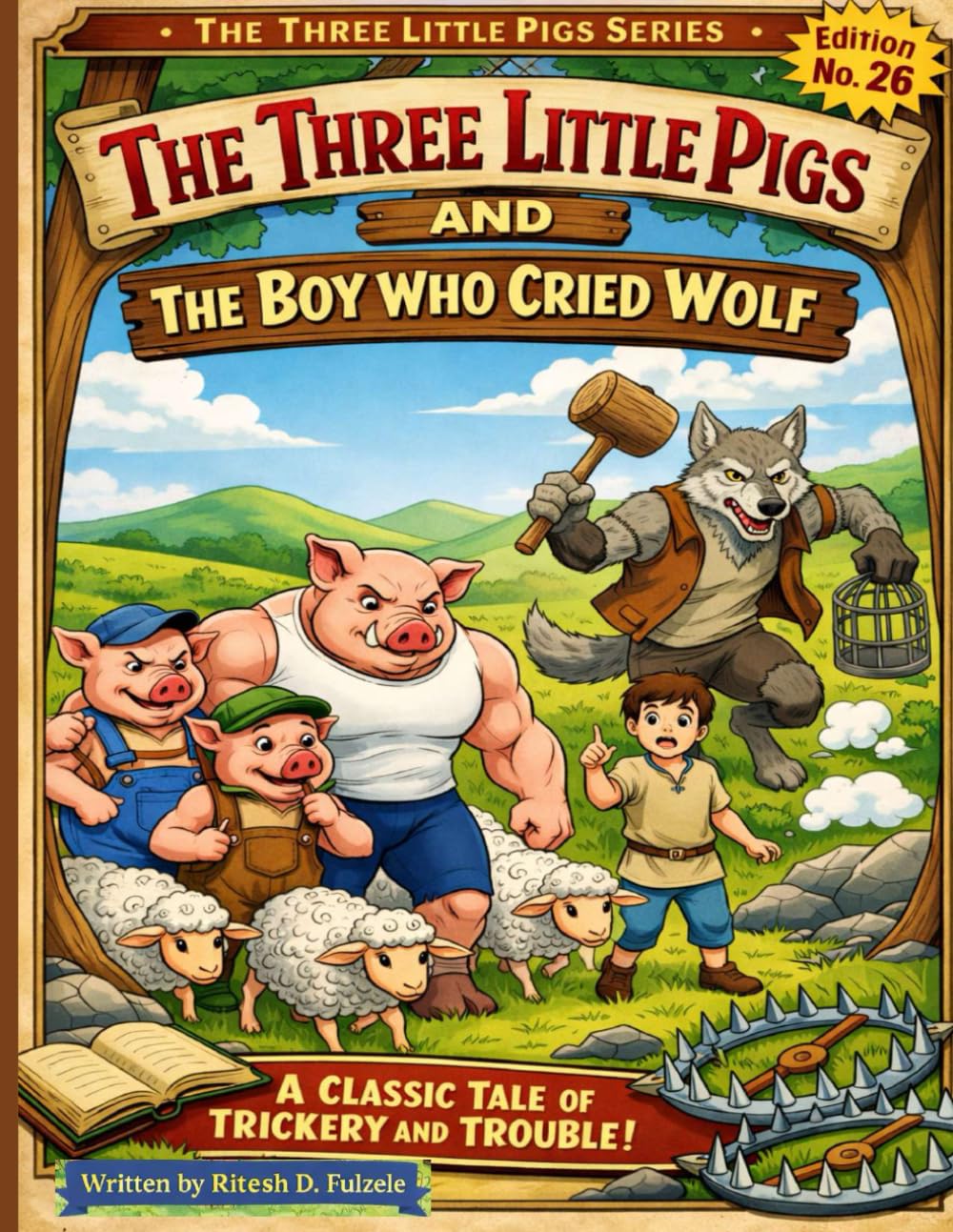 THE THREE LITTLE PIGS AND THE BOY WHO CRIED WOLF: THE THREE LITTLE PIGS SERIES EDITION NO 26