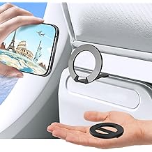 Mini 2-Pack Airplane Phone Holder, Plane Phone Mount, Must-Have Flight Accessories, Airplane Travel Essentials, MagSafe Compatible, Upgraded Version