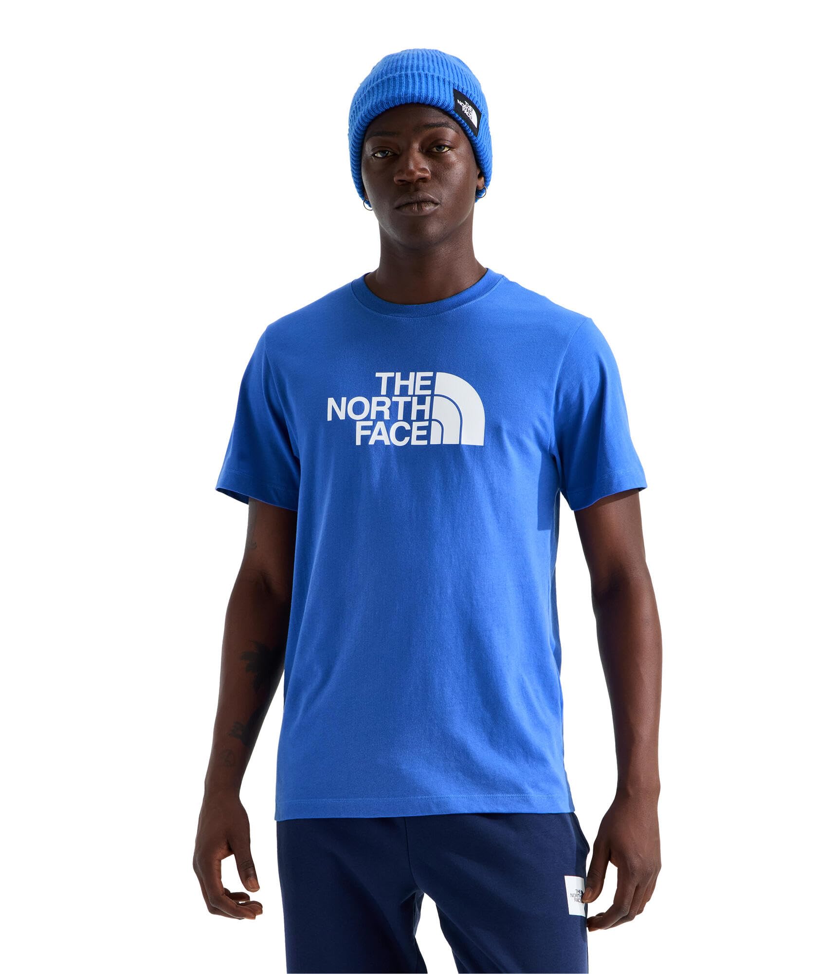 THE NORTH FACE Herren Evolution Half Dome Regular Short Slee T-Shirt, Active Blue, XS