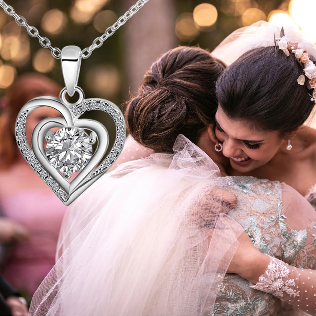 Luv and Gratitude Gift for Mom, Sterling Silver Necklace for Mom, Mother's Day Gift, Birthday Gift for Mother, Christmas Gift for Mom (Parent) - Image 5