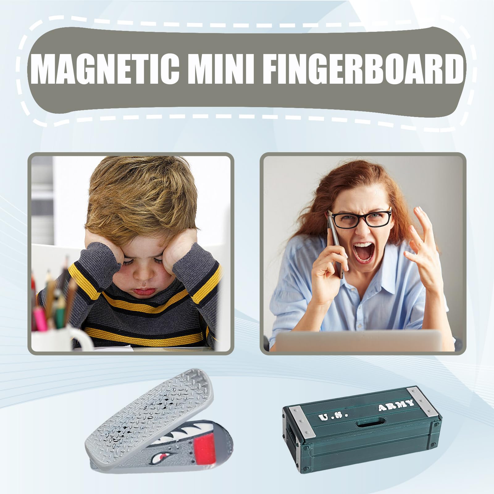 Kexinmierxi Magnetic Mini Fingerboard, Finger Skateboards - Image 4