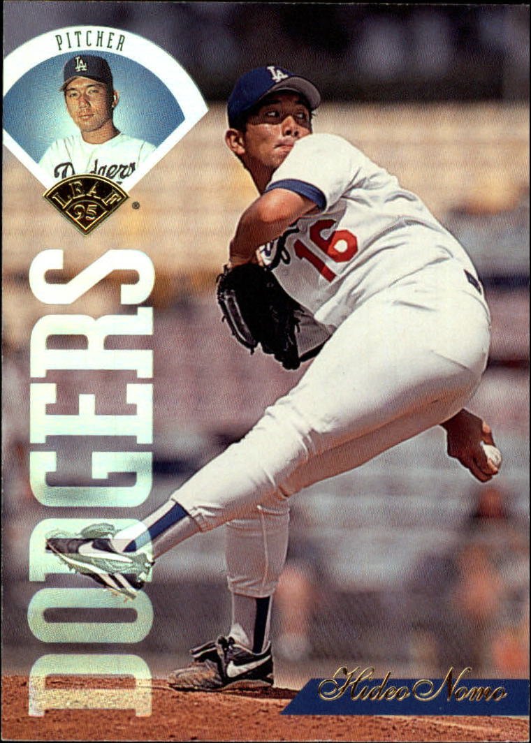 1995 Leaf Baseball Rookie Card #267 Hideo Nomo : Collectibles & Fine Art -  Amazon.com