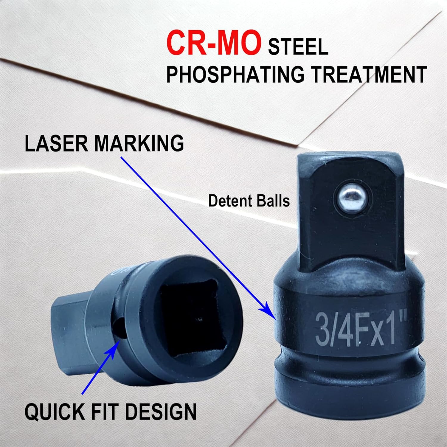 11-Piece Impact Socket Adapter and Reducer Set Swivel socket set