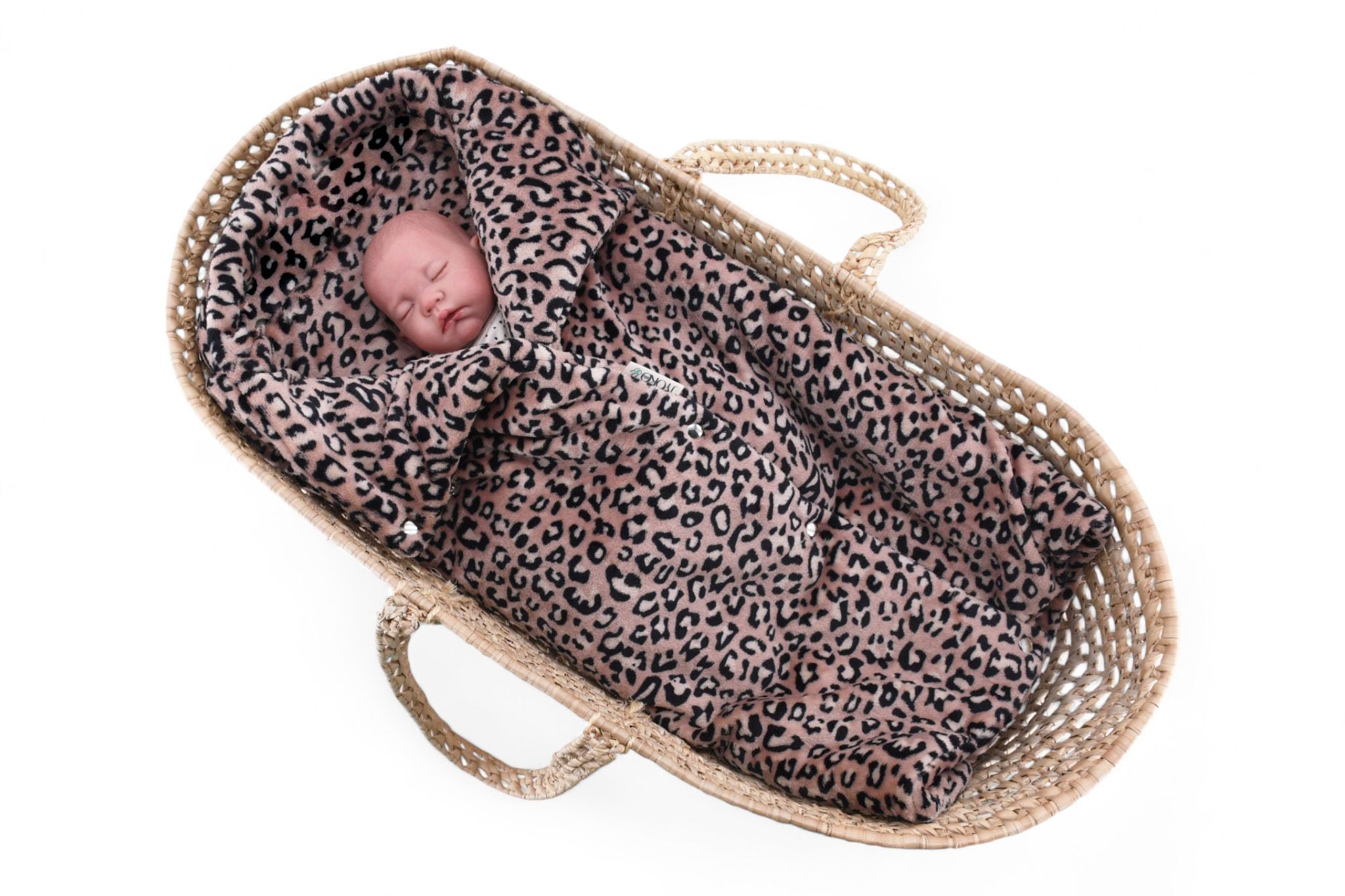 JYOKO KIDS Sacchi Universale Per Navicella (ANIMAL PRINT, PILE)