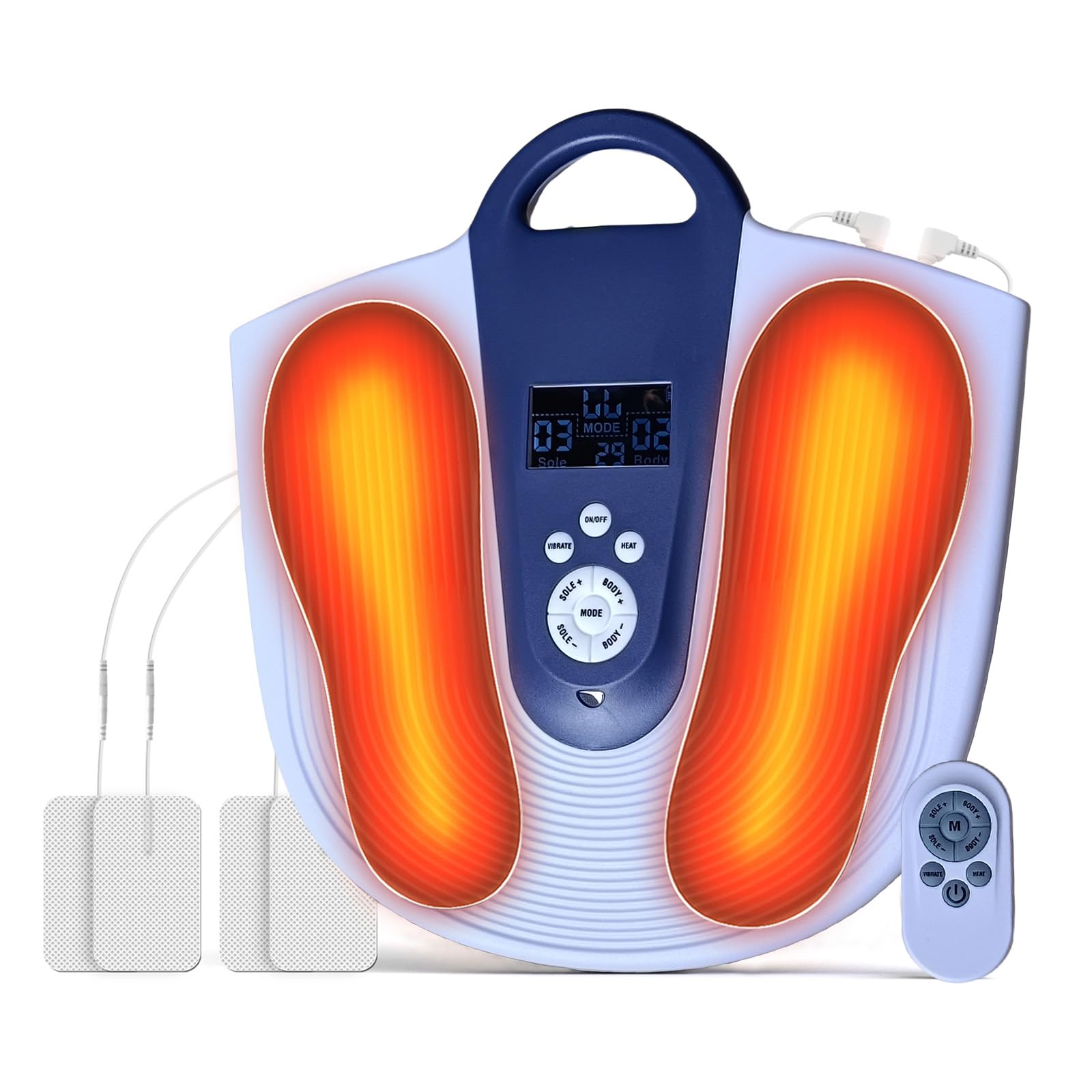 Fußmassagegeräte für Schmerzen und Durchblutung, Tens & EMS Fußmassagegeräte, Durchblutung Booster für Füße und Beine, Neuropathie Schmerzen & Fußschwellungen Linderung, Knöchel-Beinschmerzen, für