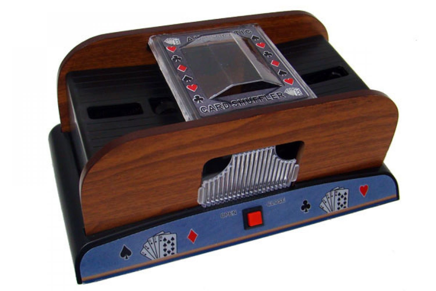Buy Brybelly 1-2 Deck Deluxe Wooden Card Shuffler w/Two Free Decks Bicycle Playing  Cards Online at desertcartGuyana