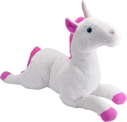 Wild Republic Ecokins - Unicornio gigante, animal de peluche, 30 pulgadas, regalo para niños, juguete de peluche, hecho de botellas de agua