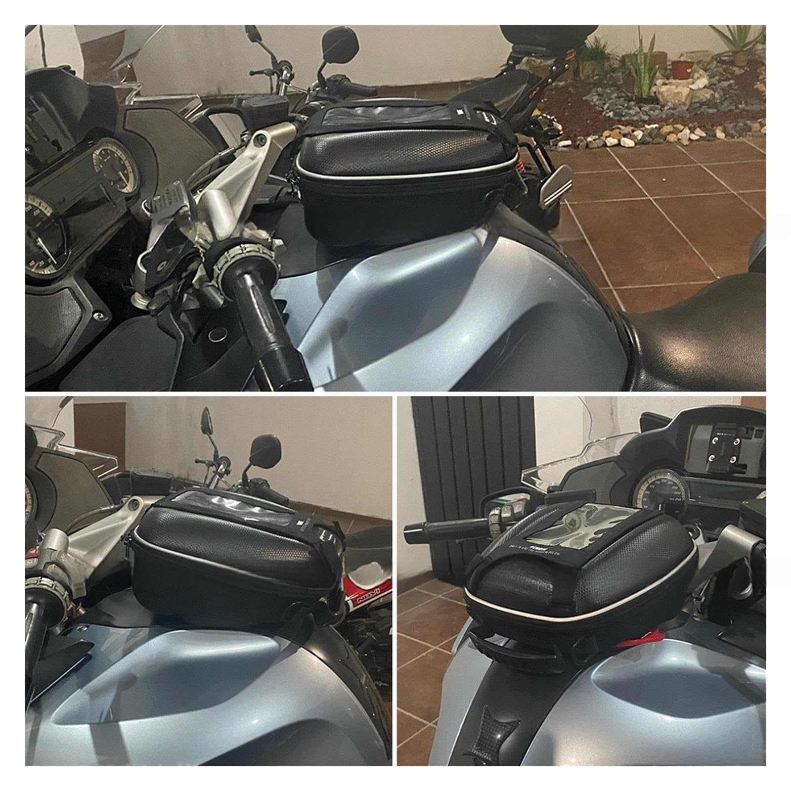 Tankrucksack Gepäck for 1050 1090 1190 Super Adventure 1290 Super Duke R/GT ADV Motorrad wasserdichte Renntaschen Tanklock Ring (Color : Bag one Set)
