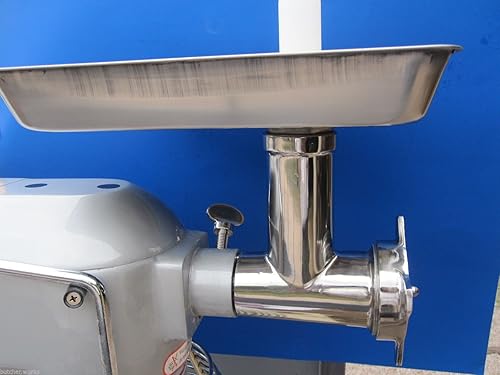 Miniatura 4 de Accesorio para picadora de carne de acero inoxidable de tamaño exclusivo #12, además de kit de relleno de salchichas. Se adapta a mezcladores