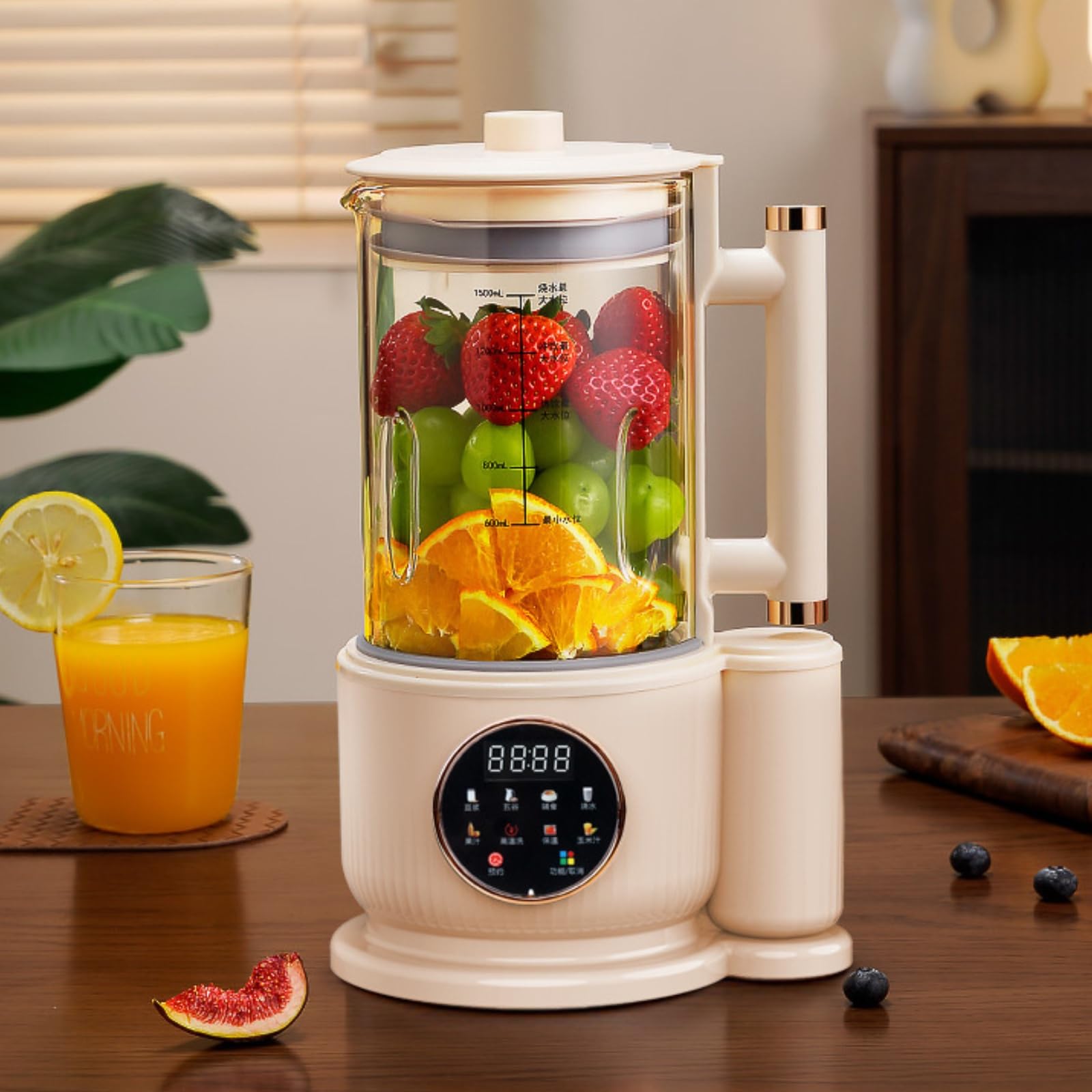 Waring SS610 SS Container with SS Lid for 1 L Capacity Blender, Stainless Steel