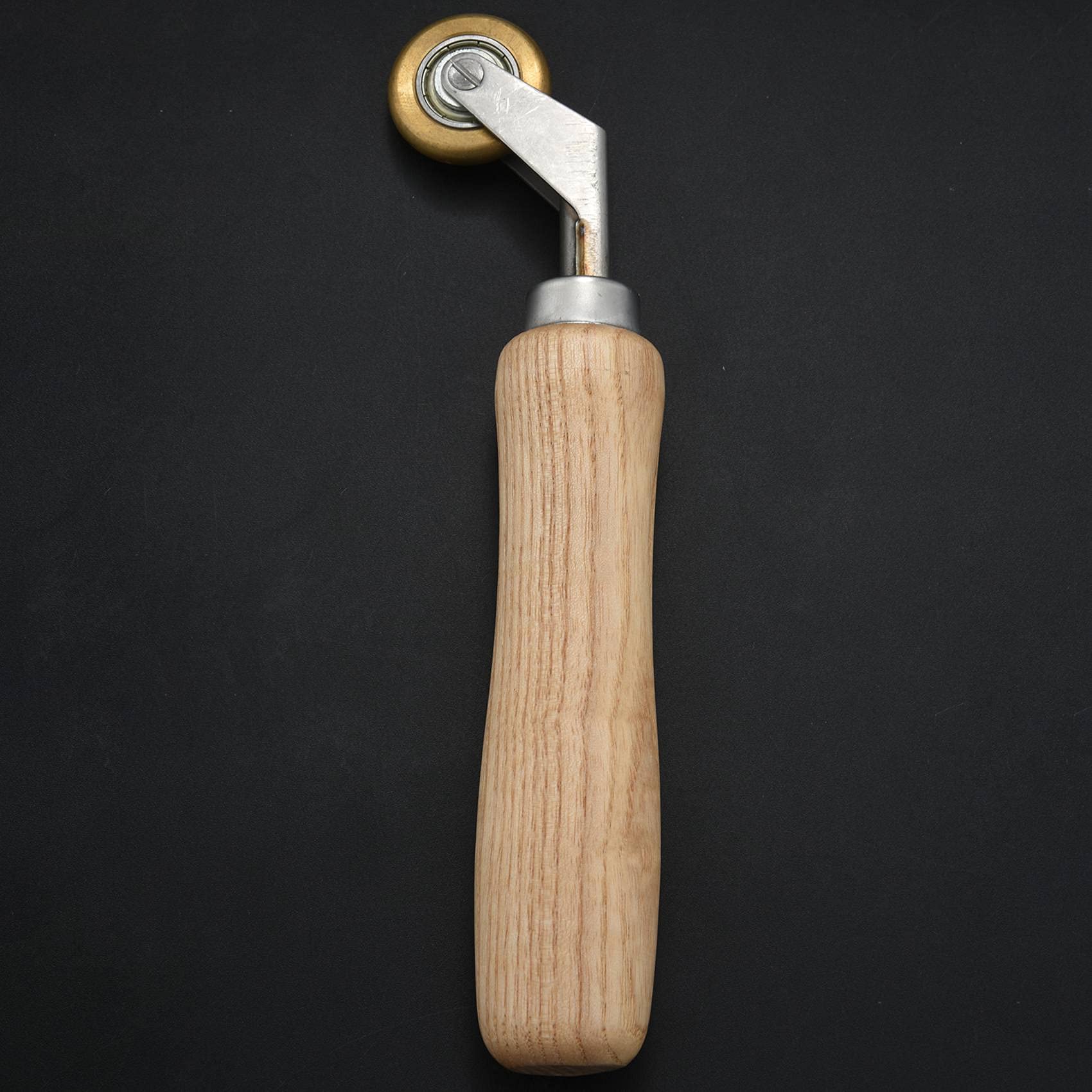 Pasuihcay 6mm Brass Penny Roller with Bearing Plastic Hot Air Plastic Welder Tool Welding Soldering Supplies Welding Nozzles