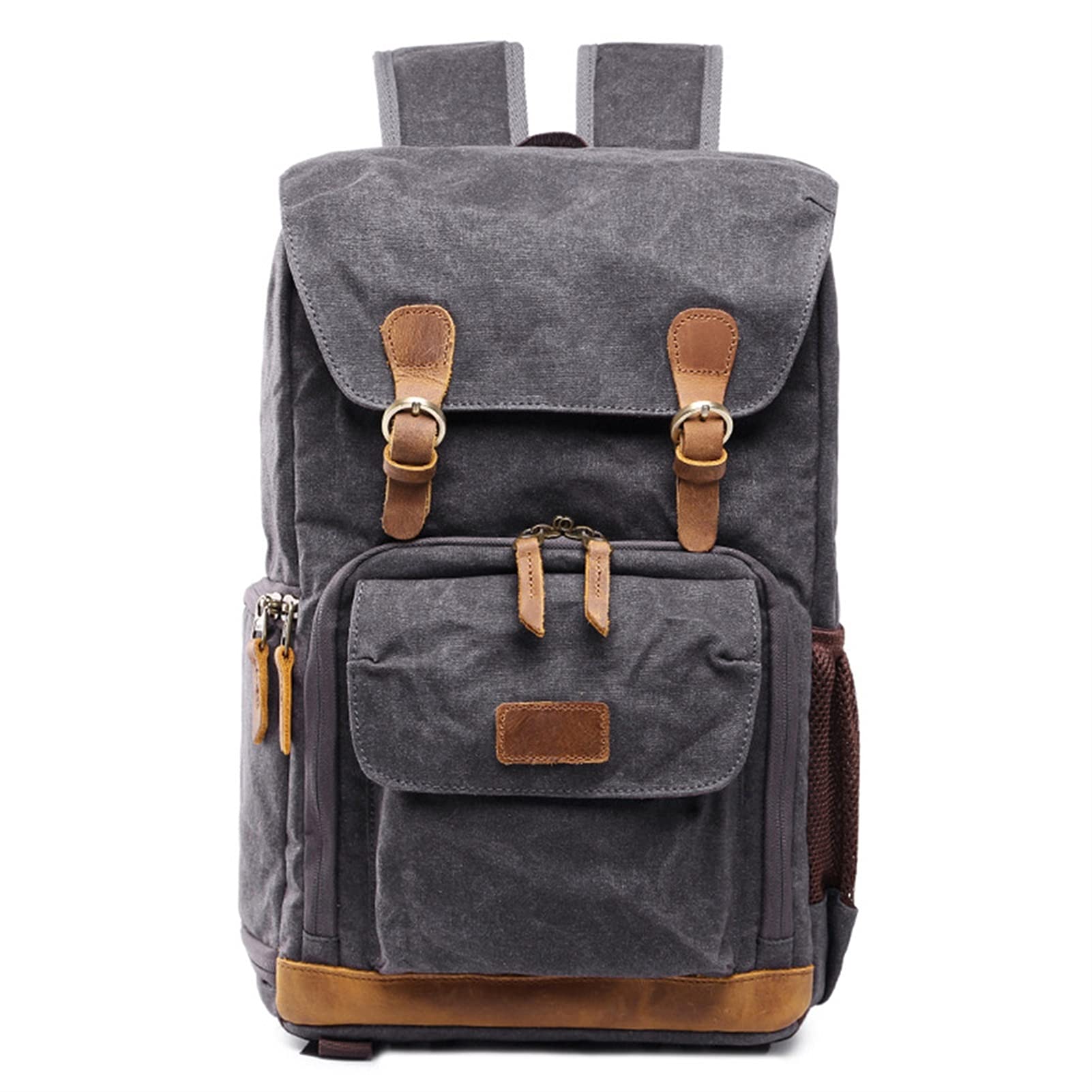 Fotorucksack Kamerarucksack Kameratasche Kamera-Rucksack Canvas DSLR Kamera-Beutel Mens-Freizeit-Weinlese-beiläufigen Geschäfts Rucksack Wandern Reisen Daypack für DSLR Kamera und Zubehör