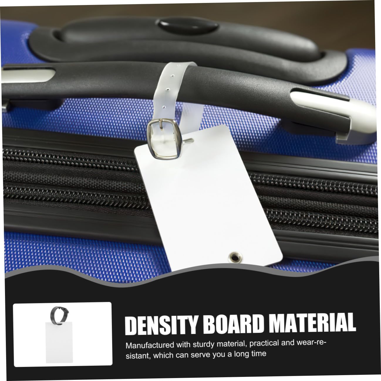 CALLARON 40pezzi Etichette Valigia Vuote Per Stampa Termica Tag Personalizzabili Per Bagagli Facili Da Utilizzare e Riutilizzabili Per Viaggi e Crociere Materiale Resistente e Leggero