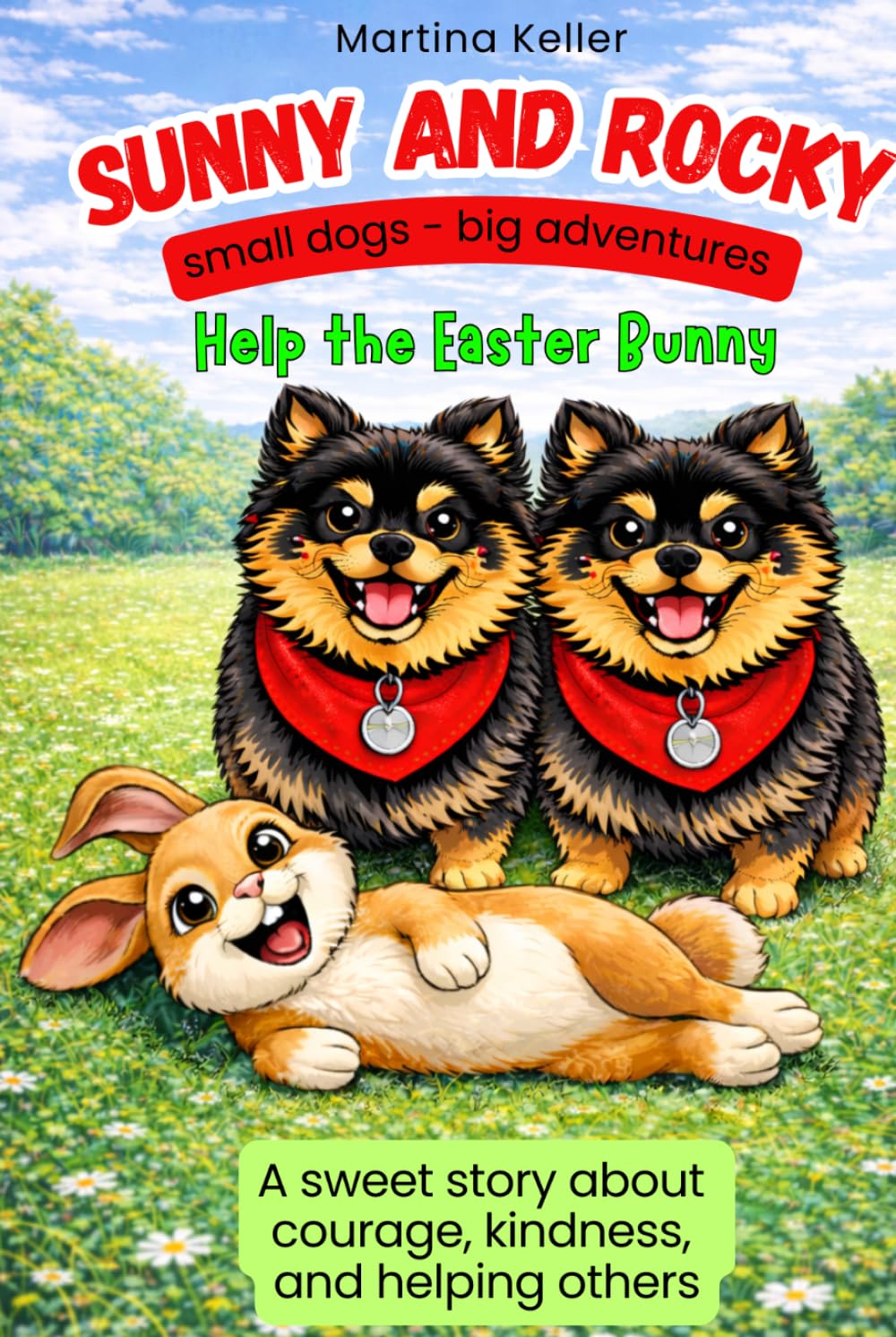 Sunny and Rocky Help the Easter Bunny: A Heartwarming Easter Adventure About Courage, Friendship, and Teamwork (Sunny und Rocky - Kleine Hunde, große Abenteuer)