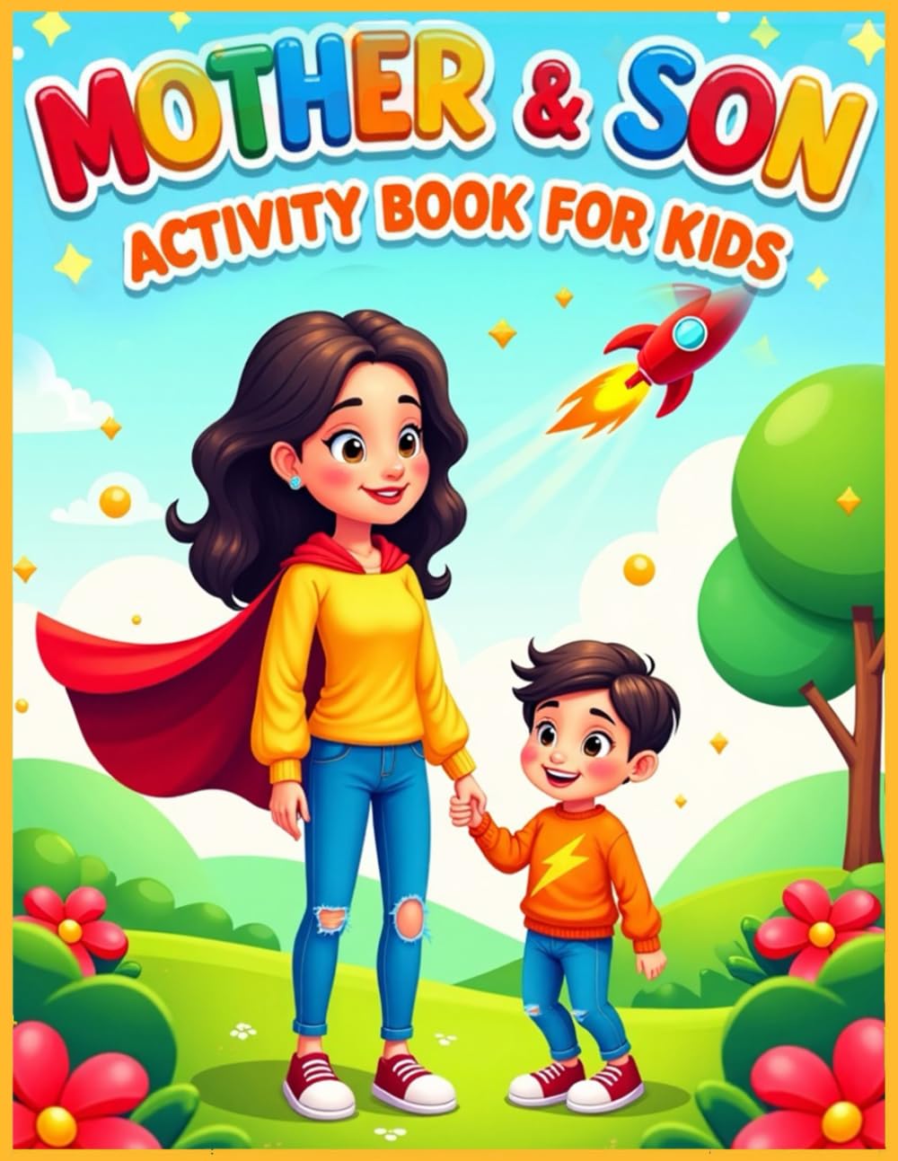Mother & Son Activity Book for Kids: Fun and Engaging Activities for Moms and Sons to Enjoy Together (Parent-Child Activity Book Series)