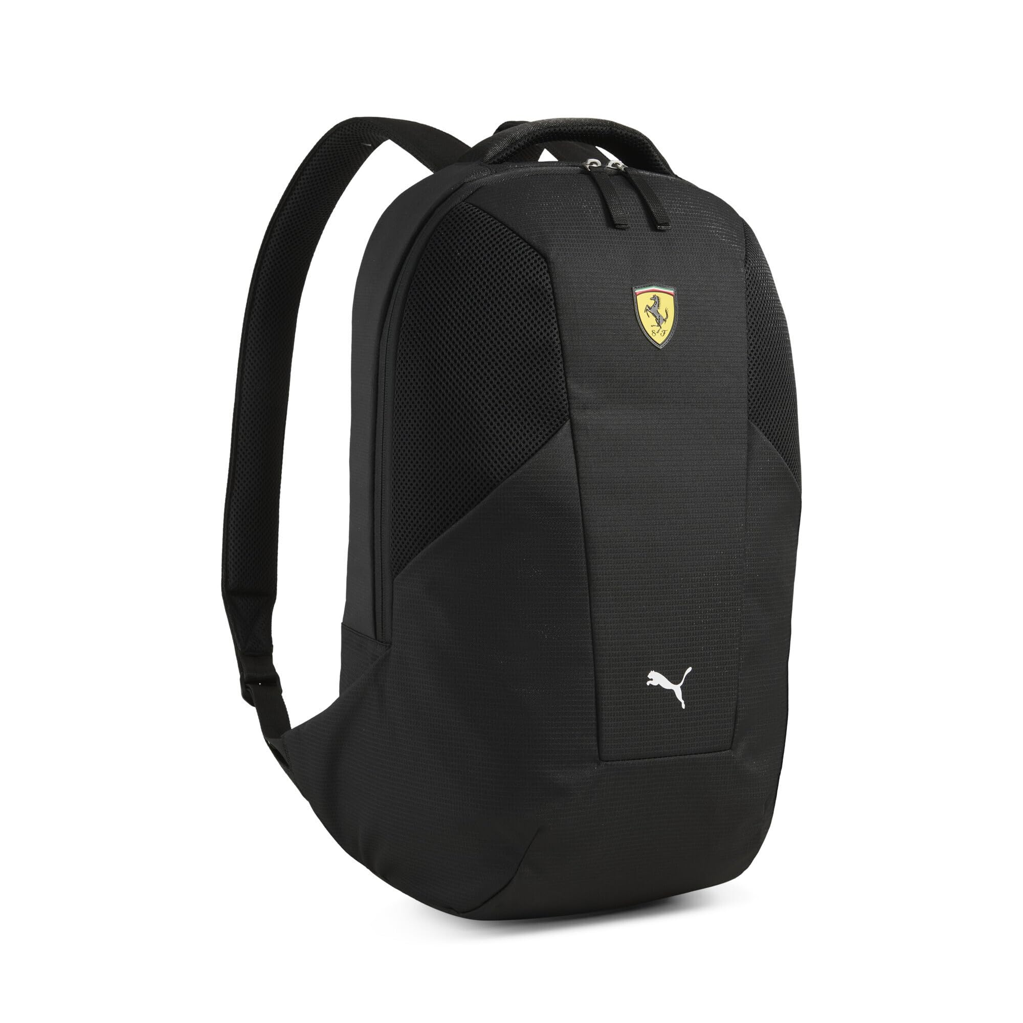PUMA Unisex Ferrari Race Large Backpack, Puma Black, 23L
