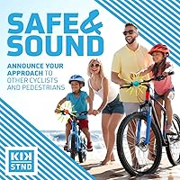 Vista 4 de Kickstand Cycleworks Classic Beach Cruiser Ding Dong - Timbre para bicicleta, varios