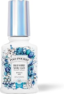 Poo-Pourri Before-You-Go Toilet Spray, Birthday Cake Potty On!, 2 Fl Oz - Vanilla, Coconut and Buttercream