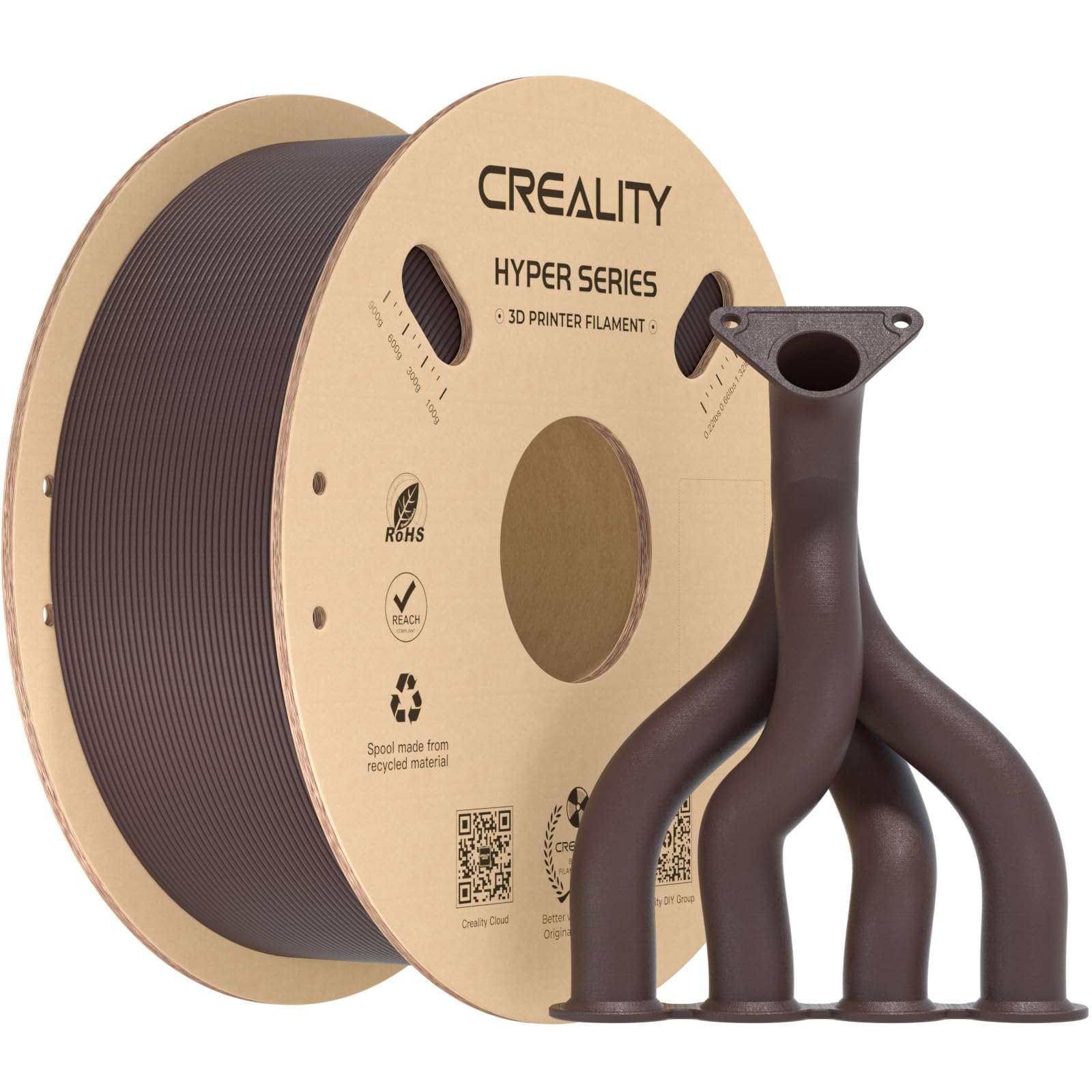 Creality Carbon Fiber PLA Filament 1.75mm 1KG