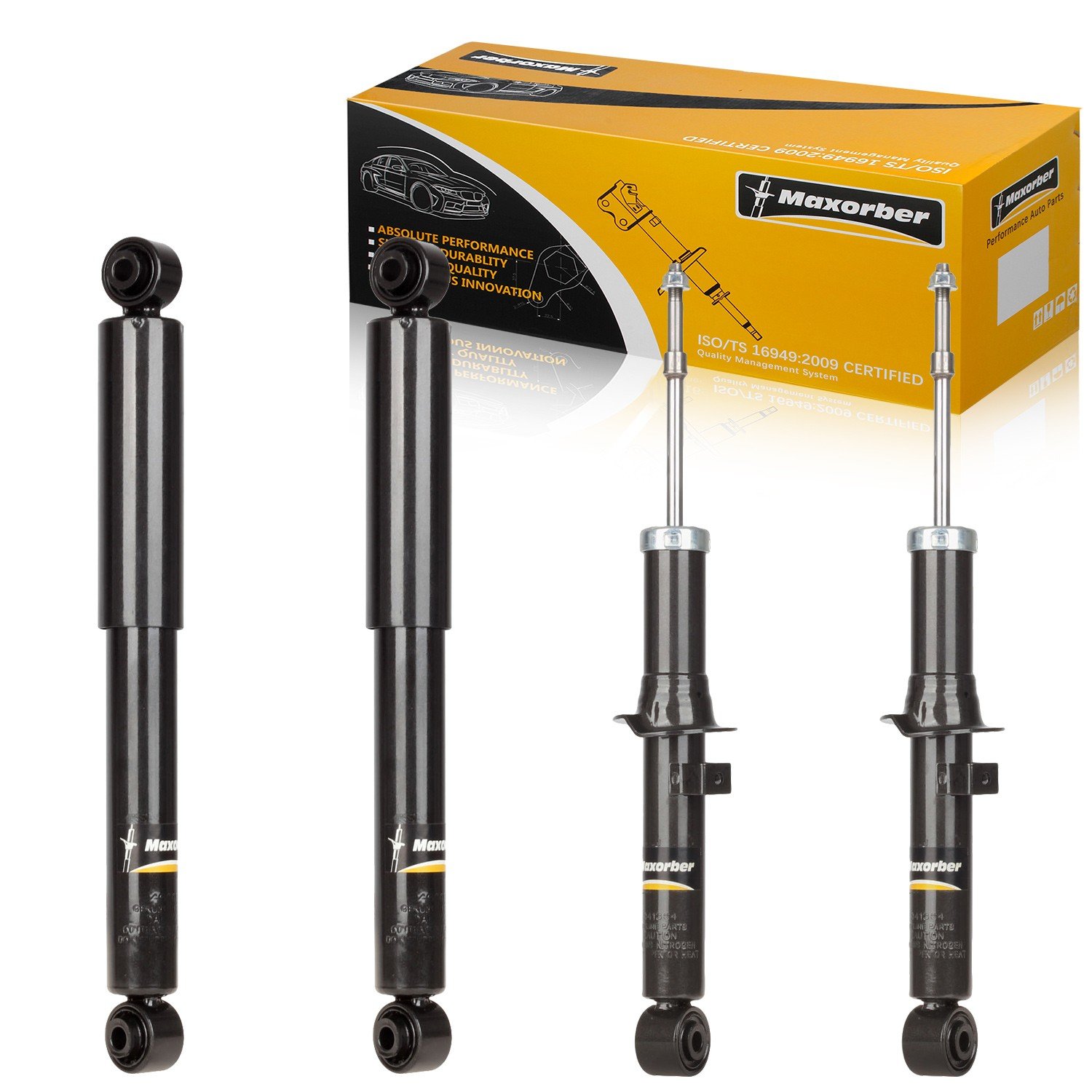 Maxorber Front Rear Left Right Shocks Struts Absorber Compatible With Kia Sorento 2003 2004 2005 2006 341364 341365 349005 71110 71109 911281 Buy Online In Cayman Islands At Cayman Desertcart Com Productid 62534193