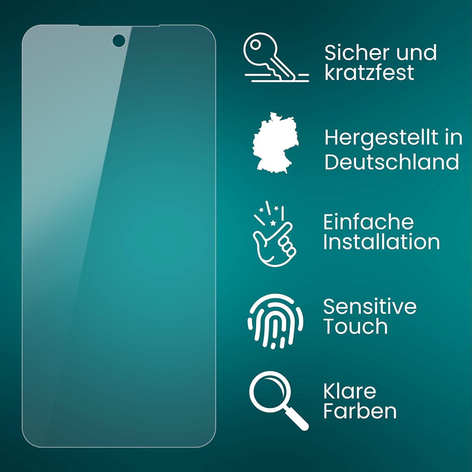 atFoliX Screen Protector compatible with Oppo Find X8 Pro Protector Film, ultra clear and flexible FX Screen Protection Film (3X)