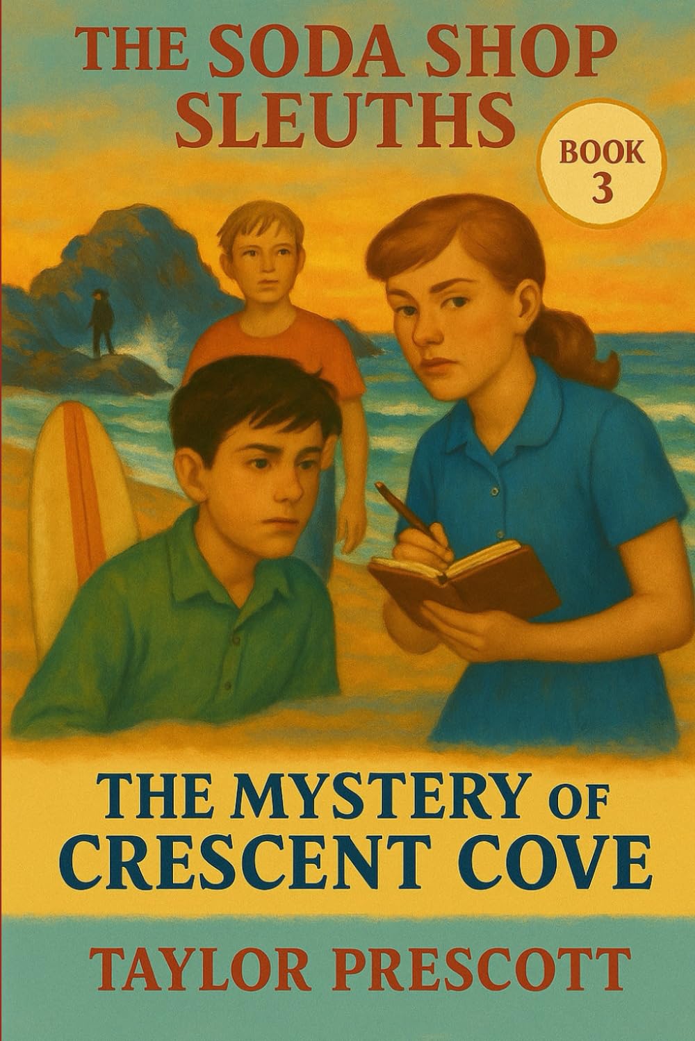 The Mystery of Crescent Cove: A Kids' Historical Mystery Set in 1950s California (The Soda Shop Sleuths)