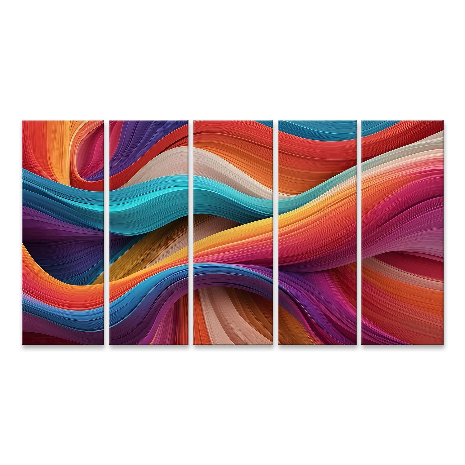 islandburner cuadro sobre lienzo orgánico líneas coloridas como fondo de pantalla abstracto imágenes murales carteles