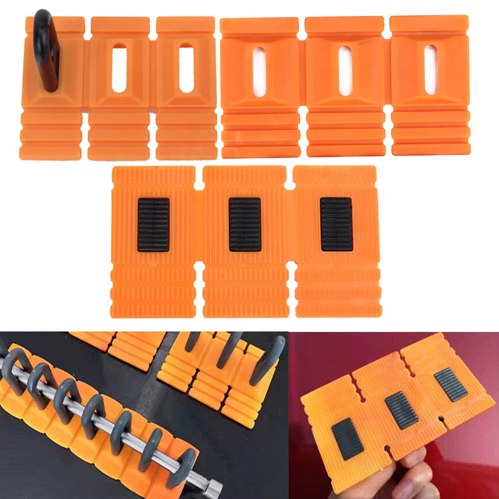BxuxJar Paintless Dent Repair Tools Heavy Duty Paintless Dent Repair Kit with Yellow Glue Label and Strong Multi-Claw Retractor for Auto Body Repair
