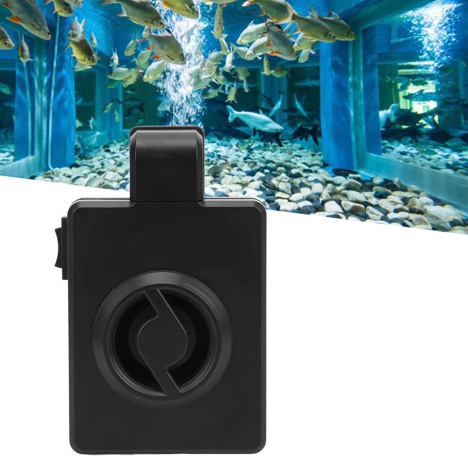 Tnfeeon Mini Refrigeratori per Acquario Ventilatore di Raffreddamento Ad Acqua per Acquario Regolabile Serbatoio per Pesci Refrigeratore a Vento Freddo per Acquario(#1)