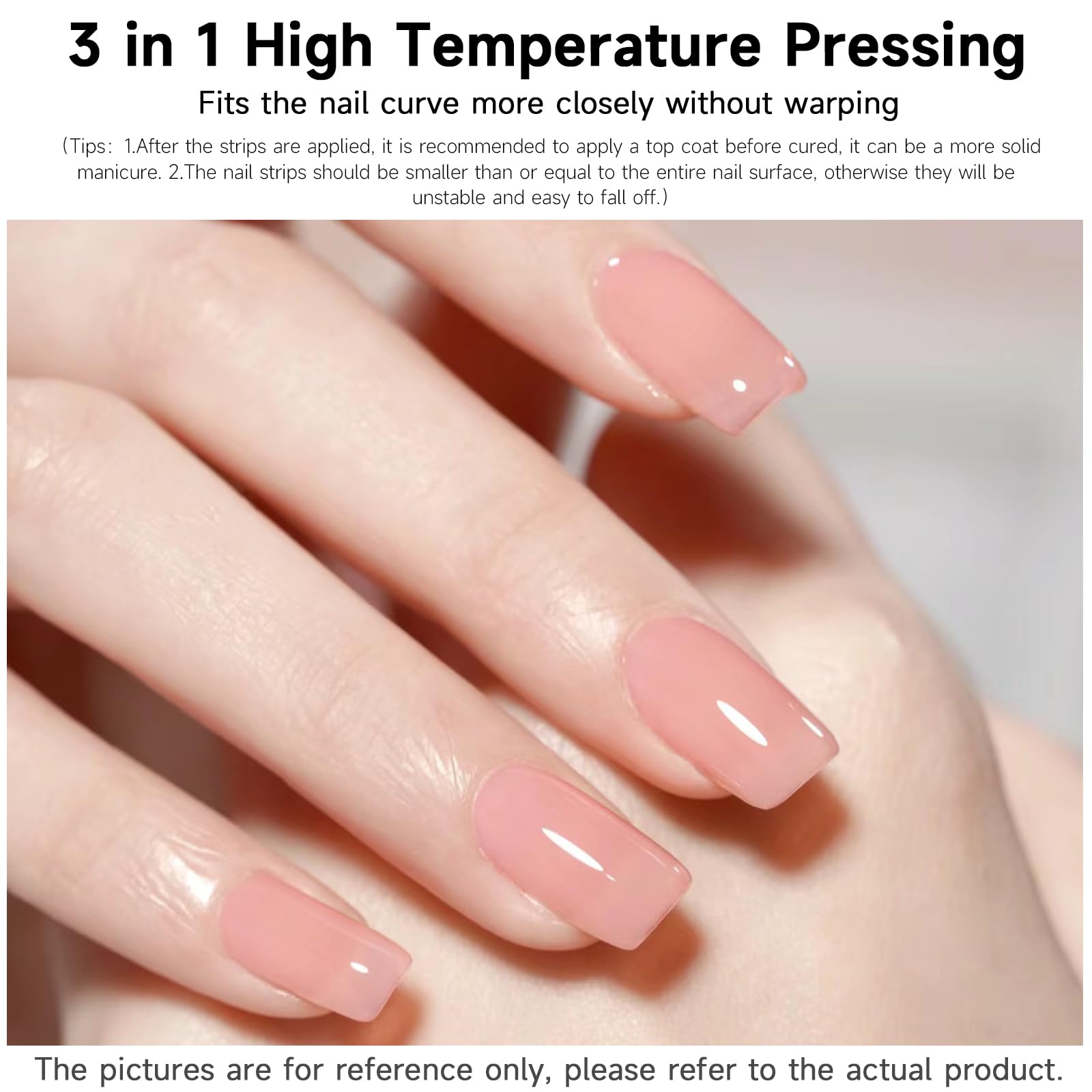 Semi Cured Gel Nail Strips - Image 4