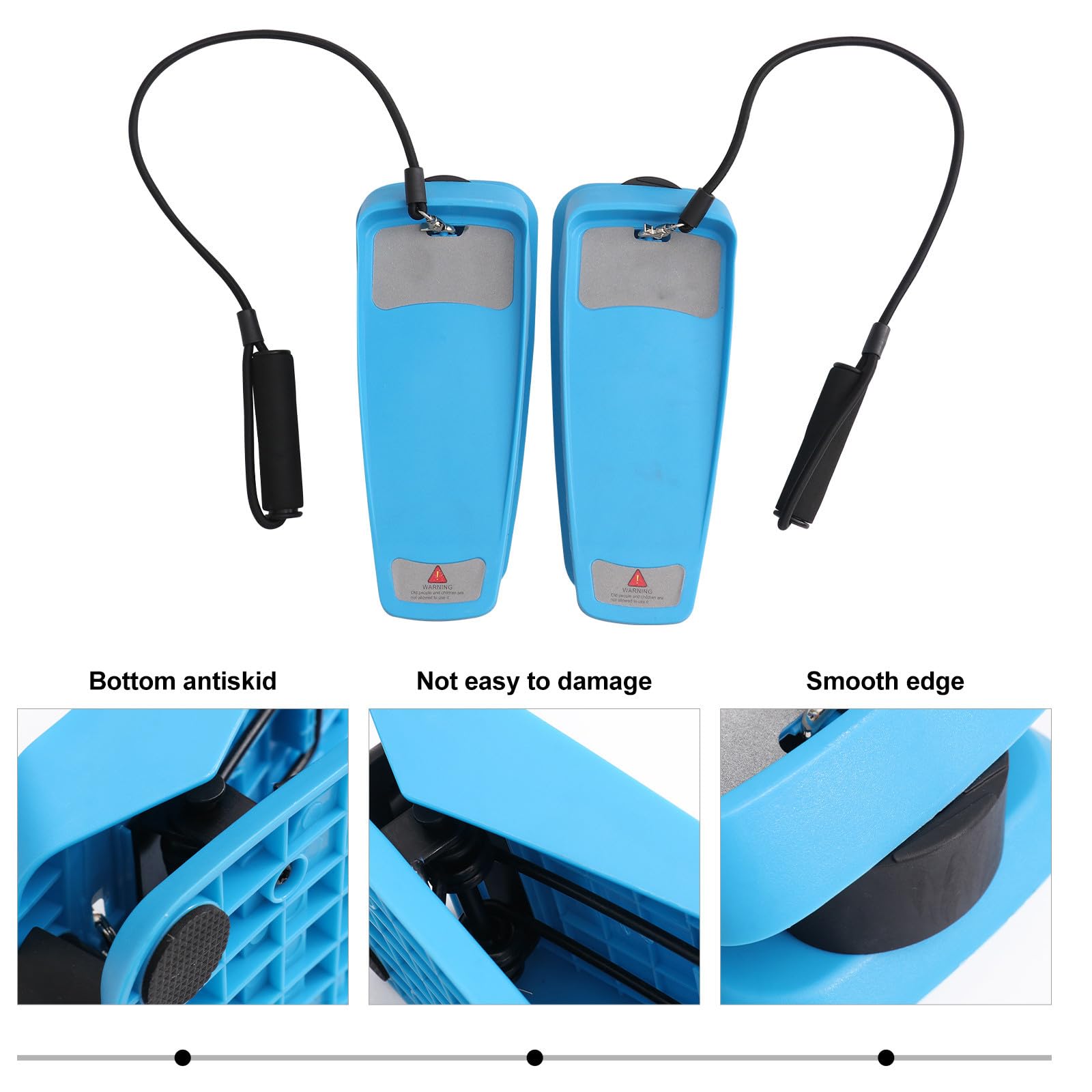 Mini Stepper Domestico Attrezzatura Fitness per Casa Blu Plastica