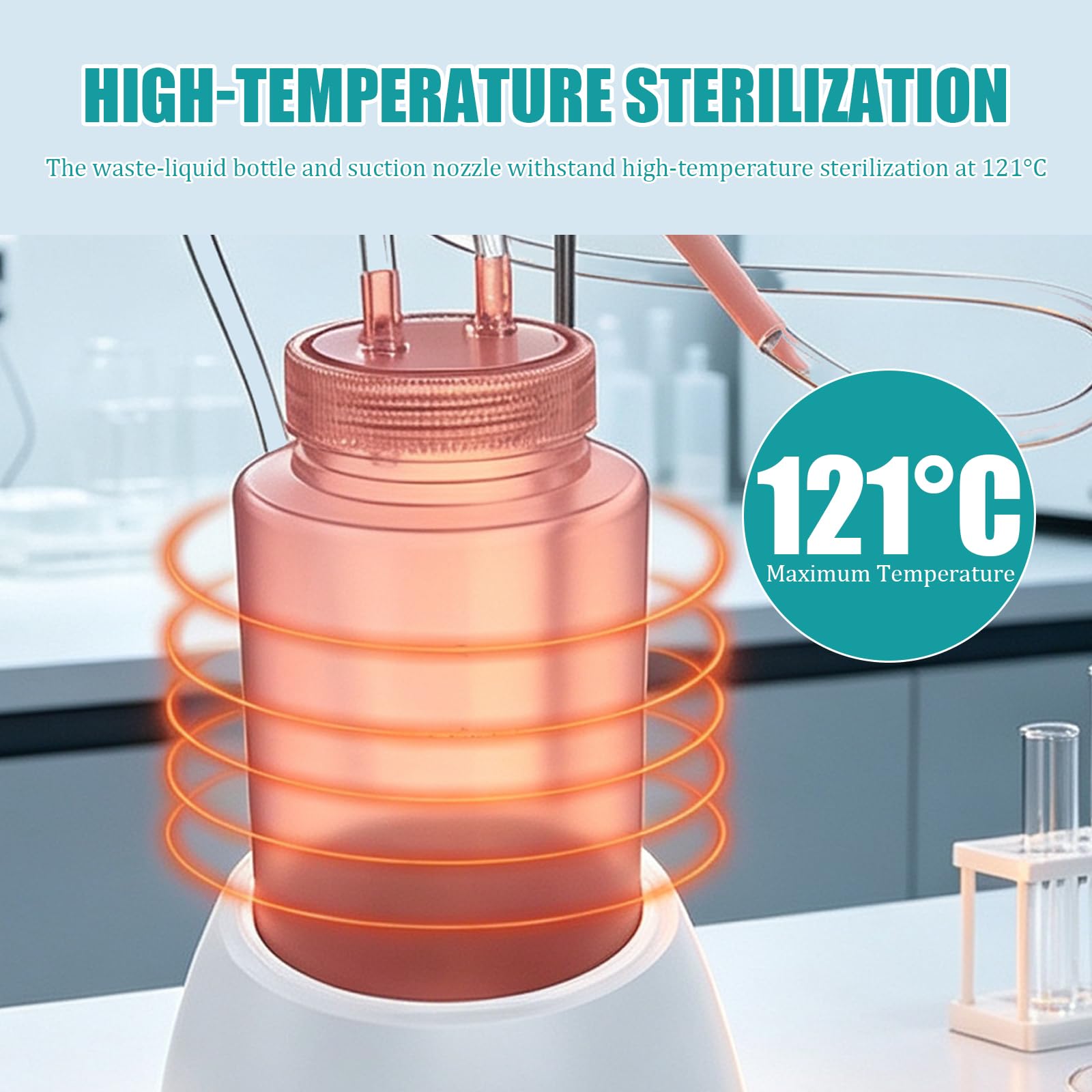 Mały, laboratoryjny aspirator próżniowy