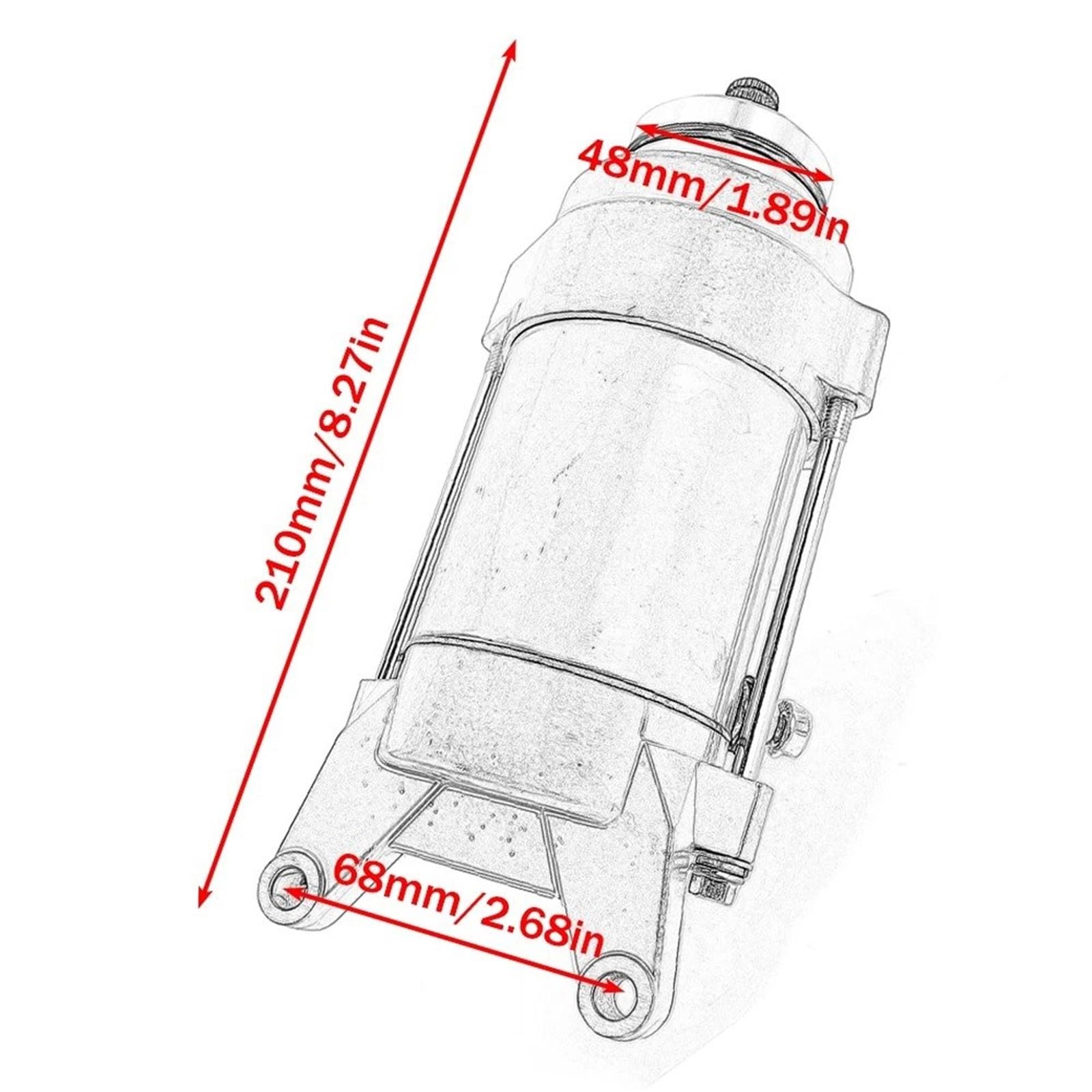 Motorino avviamento Per Virago 700/750 XV700L XV700LC XV700N XV700NC XV750 XV750MK XV750H XV750J 42X-81800-60 42X-81890-00 Motorino Avviamento