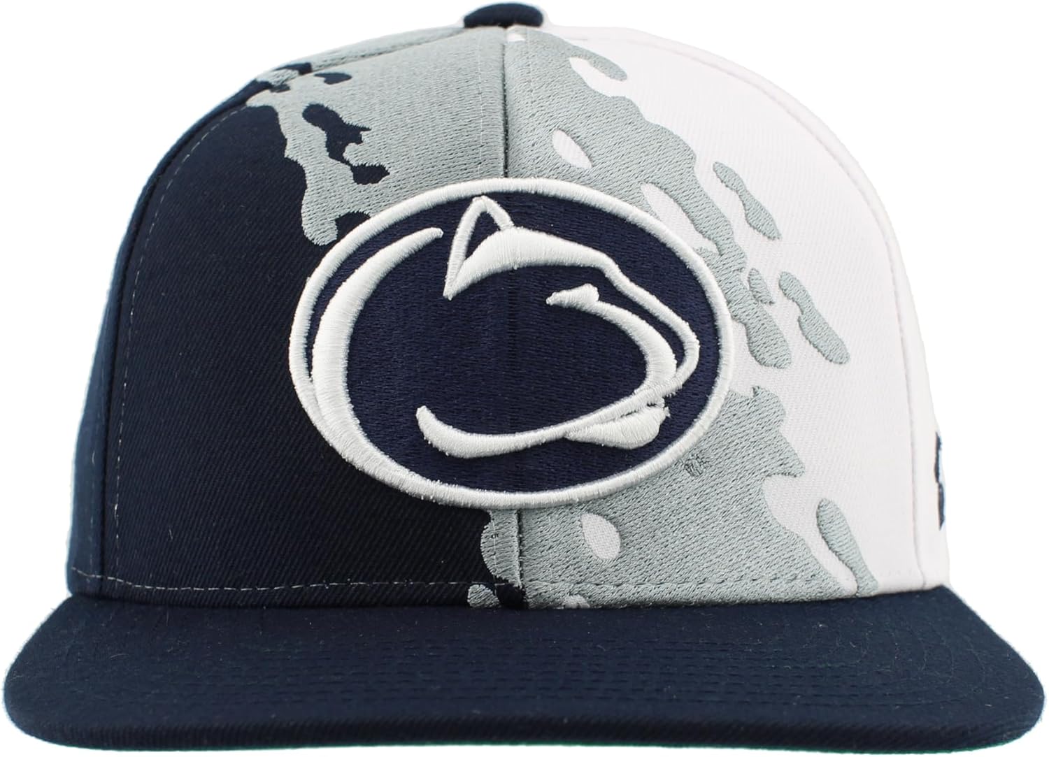 ZHATS NCAA Unisex-Adult NCAA Officially Licensed Hat Flat Snapback Z11 Retro Paintbrush