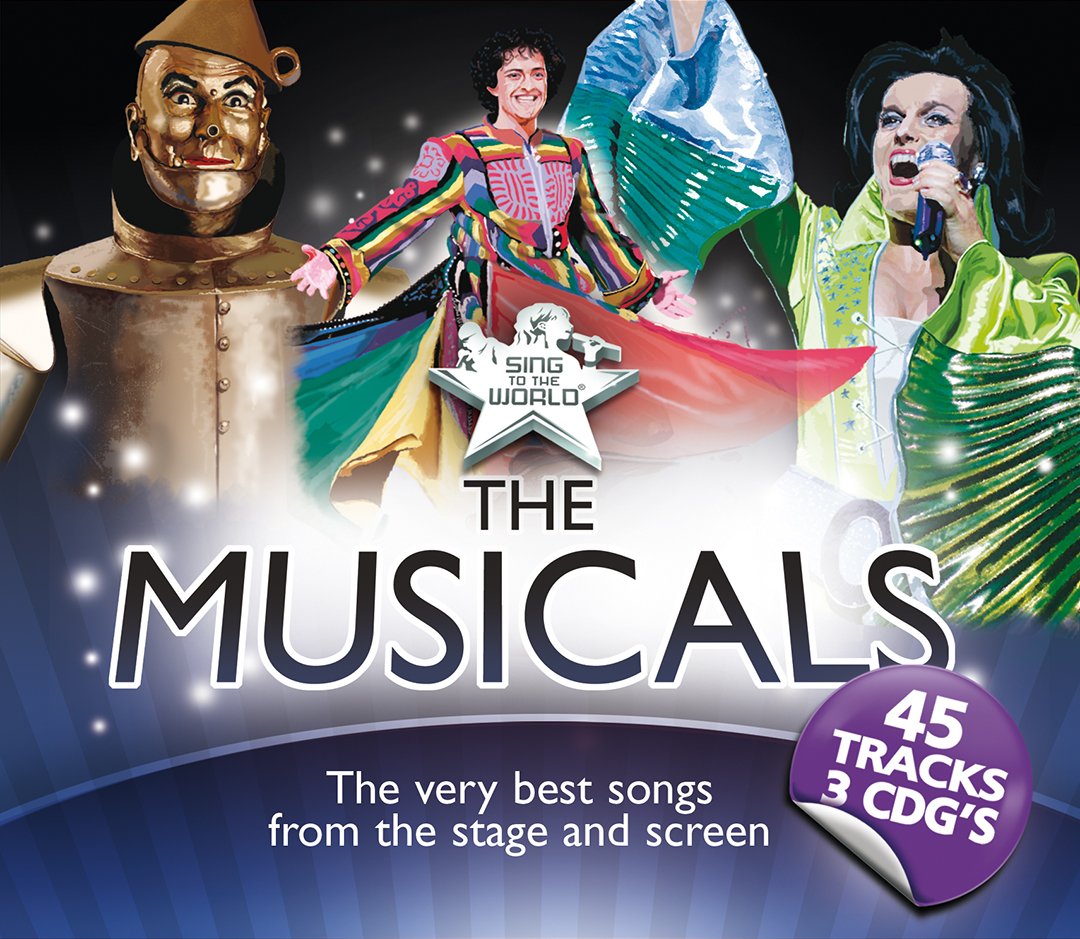 Sing To The World Karaoke - The Musicals (3 CD+G Set)